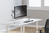 Neomounts Tischhalterung für Curved Ultra-Wide Bildschirme DS70PLUS-450xx1, Weiß