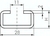 Zeichnung: C-Tragschiene, leichte Baureihe & Doppelrohrschelle