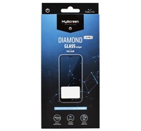 MYSCREEN DIAMOND GLASS LITE EDGE képernyővédő üveg (2.5D full glue, íves, karcálló, 0.33 mm, 9H) FEKETE [Samsung Galaxy A52s 5G (SM-A528)]