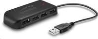 Speedlink Snappy Evo 7 portos USB 2.0 Hub fekete (SL-140005-BK)