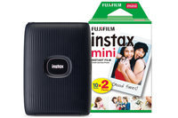 Instax Mini Link 2 Wireless Photo Printer with 20 Shot Pack - Space Blue