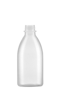 Narrow neck bottle 250 ml LDPE clear without screw cap