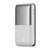Powerbank Bipow Pro 20000mAh 22.5W z kablem USB USB-C 0.3m biały
