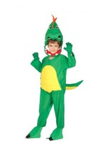 Disfraz de Dinosaurio verde 7-9A