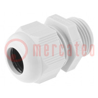Cable gland; M20; 1.5; IP68; polyamide; grey; HELUTOP HT-M