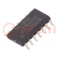 IC: digital; NOR; Ch: 4; IN: 2; TTL; SMD; SO14; 1÷5,5VDC; -40÷125°C
