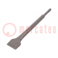 Chisel; for concrete; L: 250mm; metal; SDS-Plus®; Tipwidth: 40mm