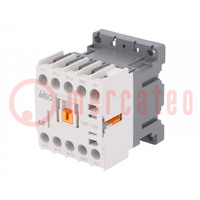 Contactor: 3-pole; NO x3; Auxiliary contacts: NC; 230VAC; 12A; IP20