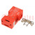 Safety switch: key operated; TROJAN5; NC x2; IP67; PBT; red