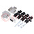 D-Sub; PIN: 9; plug; female; angled 45°; soldering; for cable