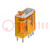 Relay: electromagnetic; DPDT; Ucoil: 230VAC; Icontacts max: 15A