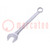 Wrench; combination spanner; 21mm; Overall len: 248mm