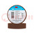 Tape: electrical insulating; W: 19mm; L: 20m; Thk: 0.152mm; brown