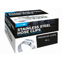 PK10 OOO STAINLESS STEEL HOSE CLIPS