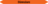 Mini-Rohrmarkierer - Dünnsäure, Orange, 0.8 x 10 cm, Polyesterfolie, Seton