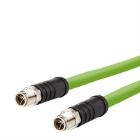 METZ CONNECT Câble Ethernet industriel M12, codage X, 5 m