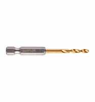 Milwaukee Metallbohrer SHOCKWAVE HSS-G TiN 3,2 mm (2 Stk.)