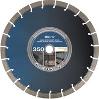 Produktbild zu DIEWE Diamant Nassschnitttrennscheibe MIG17 350 x 25.4/17 mm