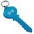 Imagebild Porte-clés "Key", transparent-rouge