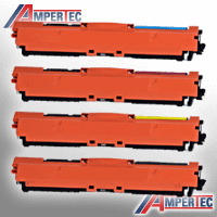 4 Ampertec Toner ersetzt HP CE310A-13A 4-farbig