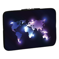 PEDEA Design Schutzhülle: dark world 10,1 Zoll (25,6 cm) Notebook Laptop Tasche