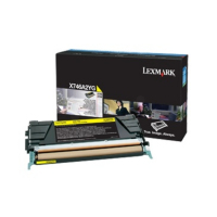 Lexmark X746A3 Y cartucho de tóner 1 pieza(s) Original Amarillo