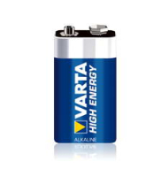 Varta HighEnergy Wegwerpbatterij 9V Alkaline