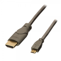Lindy 2m MHL/HDMI USB-Grafikadapter 1920 x 1080 Pixel Anthrazit