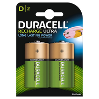 Duracell 5000394055995 pila doméstica Batería recargable D Níquel-metal hidruro (NiMH)