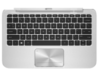 HP 702352-B31 mobile device keyboard Black, Silver Dutch