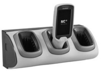 Zebra CRD-MC18-3SLCKH-01 oplader voor mobiele apparatuur PDA Zwart, Grijs AC Binnen