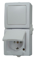 Kopp 138502009 socket-outlet CEE 7/3 White