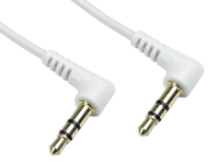 Cables Direct 3.5 mm - 3.5 mm M/M 5m audio cable 3.5mm White