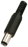 Monacor T-521P wtyczka Czarny