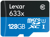 Lexar 633x 128 GB MicroSDXC UHS-I Classe 16