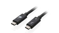 iogear GT3C02 kabel USB 2 m USB C Czarny