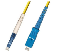 Microconnect FIB4610015 InfiniBand/fibre optic cable 1,5 m LC SC OS2 Geel