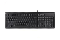 A4Tech Comfort Key Keyboard teclado USB + PS/2 QWERTY Inglés Negro