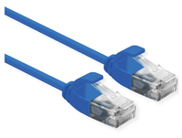 ROLINE 21.15.3941 kabel sieciowy Niebieski 0,3 m Cat6a U/UTP (UTP)