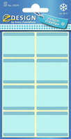 Avery Tiefkühletikett blau sticker Papier Blauw Permanent 40 stuk(s)