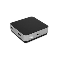 OWC USB-C Travel Dock Avec fil USB 3.2 Gen 1 (3.1 Gen 1) Type-C Gris