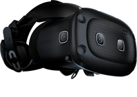 HTC 99HASF008-00 dispositivo de visualización montado en un casco Pantalla con montura para sujetar en la cabeza Negro