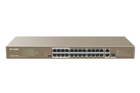 IP-COM Networks F1126P-24-410W netwerk-switch Unmanaged Fast Ethernet (10/100) Power over Ethernet (PoE) Zwart