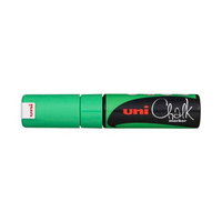 Uni-Ball ChalkGlass Chalk marqueur à craie liquie Ciseau Vert 1 pièce(s)