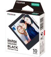 Fujifilm Instax Square Black Frame schwarz azonnalikép filmek 10 dB 62 x 62 mm