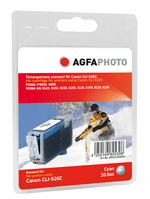 AgfaPhoto APCCLI526CD inktcartridge 1 stuk(s) Cyaan