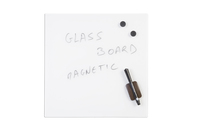 Bi-Office GL170101 magnetic board Glass White