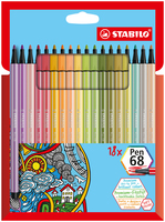 STABILO Pen 68 Filzstift Mehrfarbig