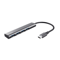 Trust Halyx USB 3.2 Gen 1 (3.1 Gen 1) Type-A 5 Mbit/s Szürke