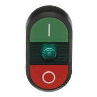 ABB 1SFA611131R1102 push-button panel Black, Green, Red